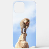 Affe Baboon auf einem Berg Case-Mate iPhone Hülle (Rückseite)
