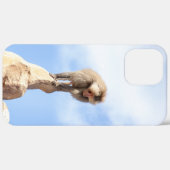 Affe Baboon auf einem Berg Case-Mate iPhone Hülle (Hinten (horizontal))