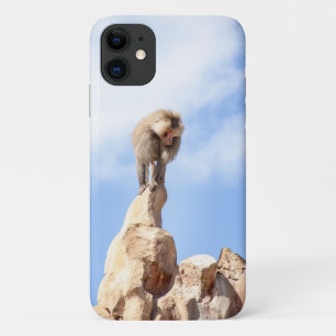 Affe Baboon auf einem Berg Case-Mate iPhone Hülle