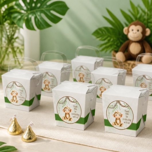 Affe Baby Showbox Geschenkschachtel