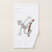 Affe Badhandtuch Set (Handtuch)
