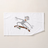 Affe Badhandtuch Set (Handtuch)