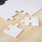 Affe bei Krafttraining mit Dumbell Puzzle (Seite)