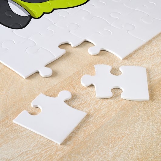 Affe bei Martial Arts Kungfu Puzzle (Seite)