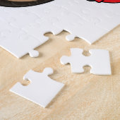 Affe bei Musik mit Headphone Puzzle (Seite)