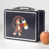 Affe beim Boxen mit Beutel (Beispiel)