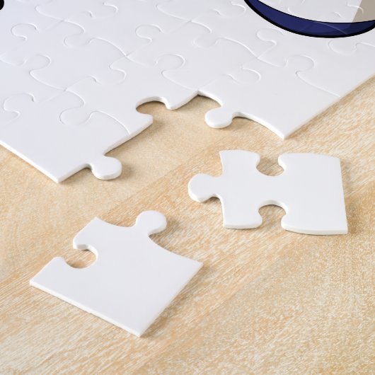 Affe beim Boxen mit Beutel Puzzle (Seite)