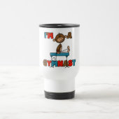 Affe bin ich ein Gymnast-T - Shirts und Geschenke Reisebecher (Mittel)