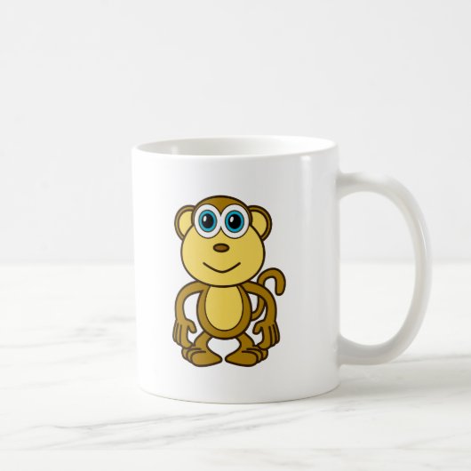 Affe Bizness Entwurf Kaffeetasse (Rechts)