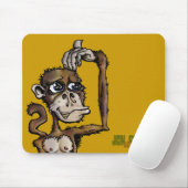 Affe Bizness-JGAD, Jon Greif, Kunst u. Entwurf Mousepad (Mit Mouse)