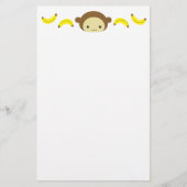 Affe Briefpapier (Vorderseite)