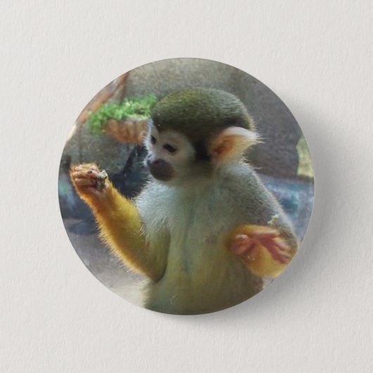 Affe Button (Vorderseite)