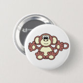 Affe Button (Vorne & Hinten)
