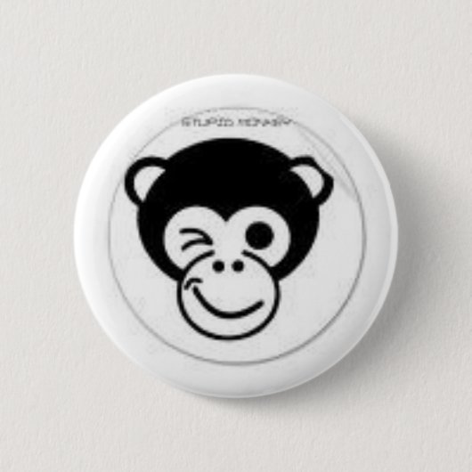 Affe Button (Vorderseite)