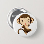 Affe Button (Vorne & Hinten)