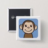 Affe Button (Vorne & Hinten)