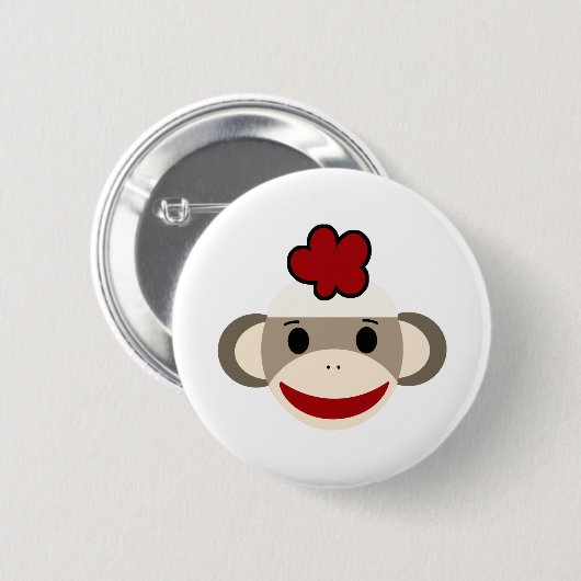 Affe Button (Vorne & Hinten)