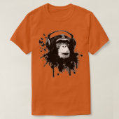Affe Chimp Business Schimpanse Ape Schmetterling T T-Shirt (Design vorne)