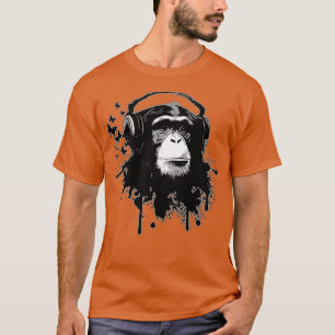 Affe Chimp Business Schimpanse Ape Schmetterling T T-Shirt