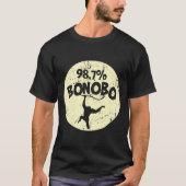 Affe Chimpanze Bonobo DNA T-Shirt (Vorderseite)