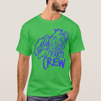 Affe Chimpanzee Party Tiere Creweam Friends bo T-Shirt