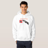 Affe-CrewHoodie Hoodie (Vorne ganz)