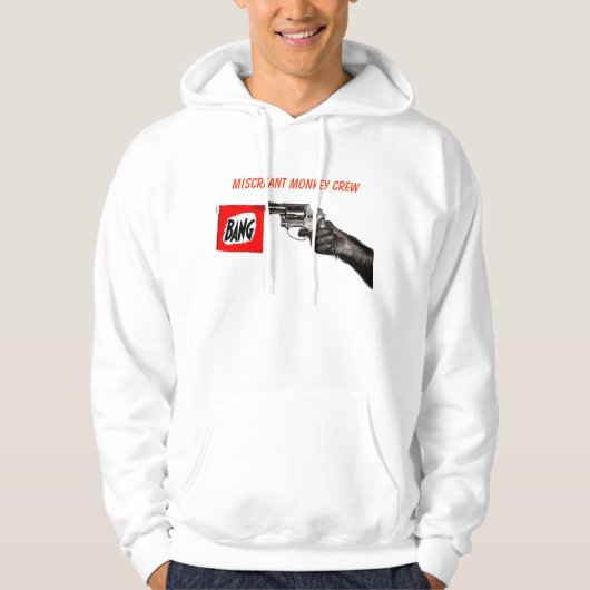 Affe-CrewHoodie Hoodie (Vorderseite)