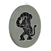 Affe Dartscheibe (Vorderseite Links)