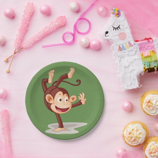 Affe-einerseits PapierTeller (Party)