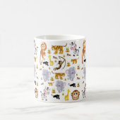 Affe Elefant Tiger Tasse (Mittel)