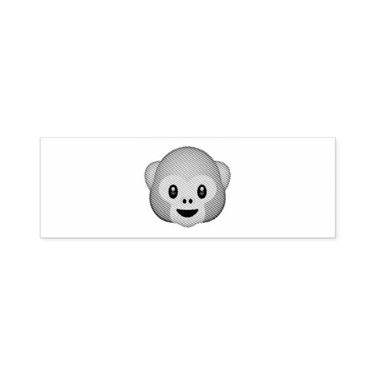Affe - Emoji Permastempel (Design)