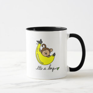 Affe Es ist ein Junge T-Shirts und Geschenke Tasse