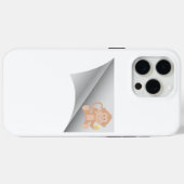 Affe essen Banane unter dem Pflaster Case-Mate iPhone Hülle (Rückseite (Horizontal))