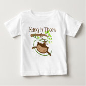Affe-Fall herein dort Baby T-shirt (Vorderseite)