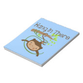 Affe-Fall herein dort Notizblock (Rotiert)