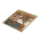 Affe Fig Tree Indische Renaissance Fliese (Seite)