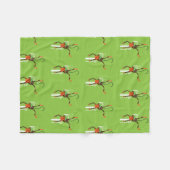 Affe Fleecedecke (Vorderseite (Horizontal))