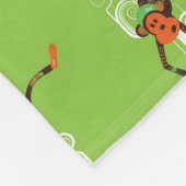 Affe Fleecedecke (Ecke)