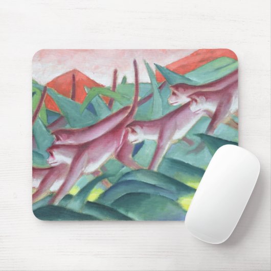 Affe Frieze, 1911 Mousepad (Mit Mouse)