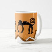 Affe-GebirgsTasse Kaffeetasse (VorderseiteRechts)