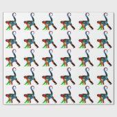 Affe Geschenkpapier (Flach)