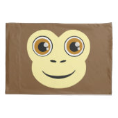 Affe-Gesicht Kissenbezug (Rückseite)