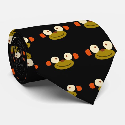 Affe-Gesicht! Krawatte (Gerollt)