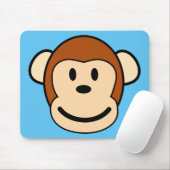 Affe-Gesicht Mousepad (Mit Mouse)