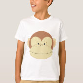 Affe-Gesicht T-Shirt (Vorderseite)