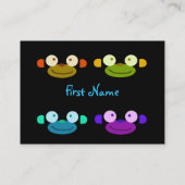 Affe-Gesicht! Visitenkarte (Rückseite)