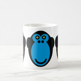 Affe-Gesichter Kaffeetasse