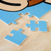 Affe-Gesichts-personalisiertes Puzzle (Seite)