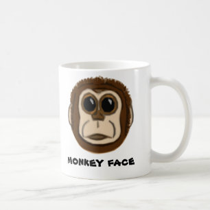 Affe-Gesichts-Tasse Kaffeetasse