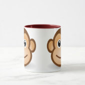 Affe-Gesichts-Tasse Tasse (Zentrum)